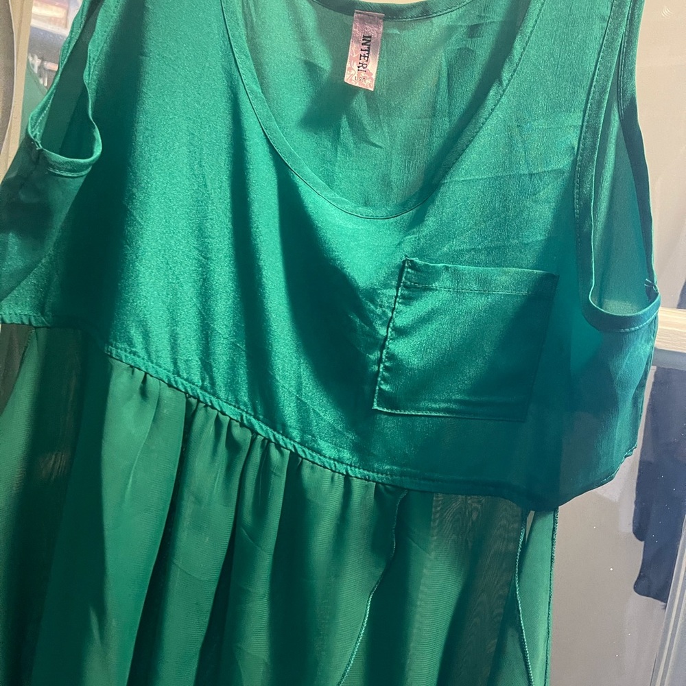 Green shirt
